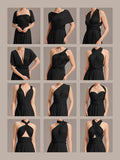 72 Styles Infinity Dress Multiway Bridesmaid Dress with Tube Top