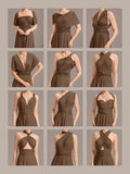 72 Styles Infinity Dress Multiway Bridesmaid Dress with Tube Top